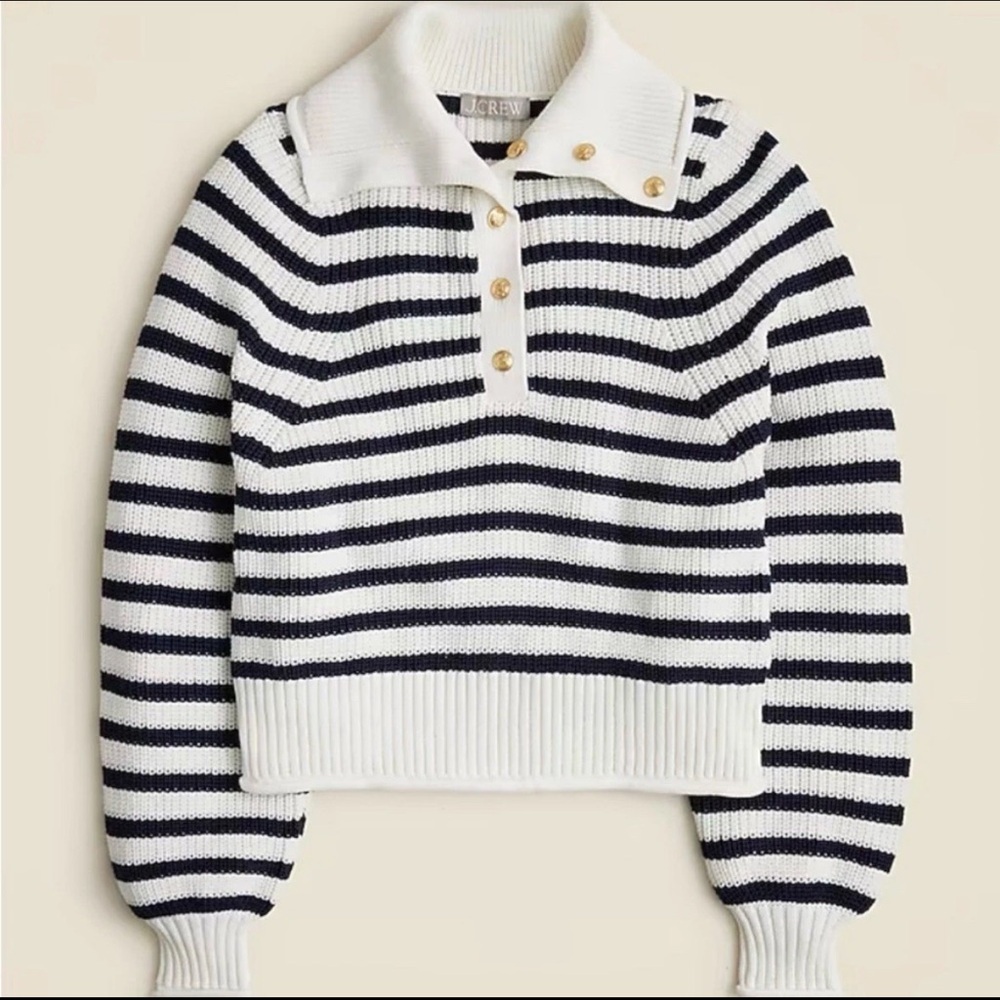 BNWOT JCREW STRIPE SWEATER